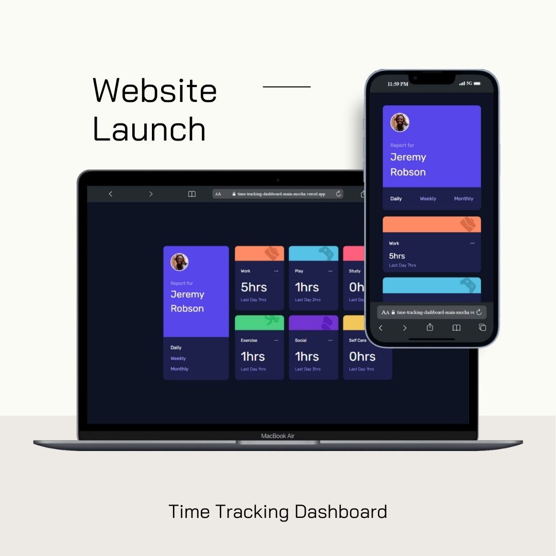 Time Tracking Dashboard